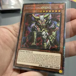 Royal Archfiend BPRO-EN014 STARLIGHT RARE 1st Edition NM! +Bonus Cards! - Image 4