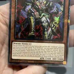 Royal Archfiend BPRO-EN014 STARLIGHT RARE 1st Edition NM! +Bonus Cards! - Image 5