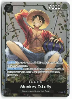 Monkey.D.Luffy P-075 Foil Tin Pack Set Vol. 2 One Piece Card - Image 2