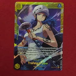 Bandai One Piece Card Game Trafalgar Law EB03-062 SEC Holo EN 2024 6000 - Image 1