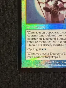 Decree of Silence FOIL Scourge Magic The Gathering MTG Card - Image 5