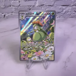 Lilligant 092/086 Illustration Rare Holo Pokemon Black Bolt - Pack Fresh NM/M ✅ - Image 4