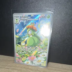 Pokemon TCG Lilligant 092/086 Illustration Rare Holo Black Bolt EN Stage 1 100HP - Image 2
