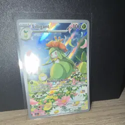 Pokemon TCG Lilligant 092/086 Illustration Rare Holo Black Bolt EN Stage 1 100HP - Image 3