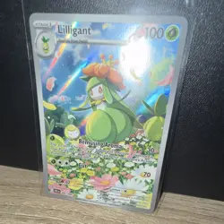 Pokemon TCG Lilligant 092/086 Illustration Rare Holo Black Bolt EN Stage 1 100HP - Image 4