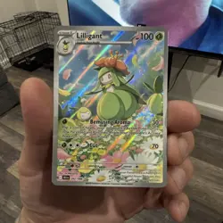 Lilligant 092/086 Sv: Black Bolt Holo Illustration Rare Stage 1 100 HP English - Image 1