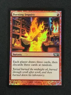 Burning Inquiry FOIL Magic 2010 (M10) Magic The Gathering MTG Card - Image 1