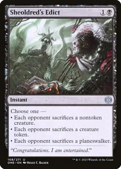 Sheoldred's Edict ONE-108 NM EN MTG - Image 1