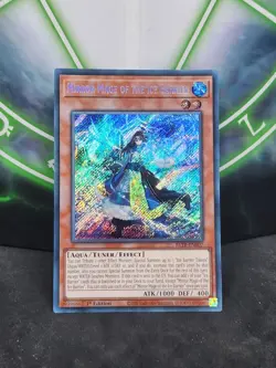 Yugioh Mirror Mage of the Ice Barrier BLTR-EN007 Secret Rare 1st Edition NM - Image 1