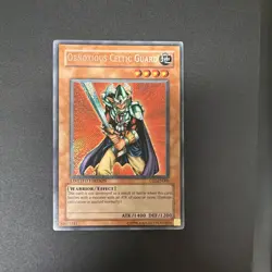 Konami Yu-Gi-Oh! Obnoxious Celtic Guard CT1-EN006 Secret Rare Foil Limited - Image 1