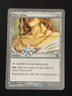 Mox Lotus Unhinged NON FOIL Magic The Gathering MTG Card - Image 1