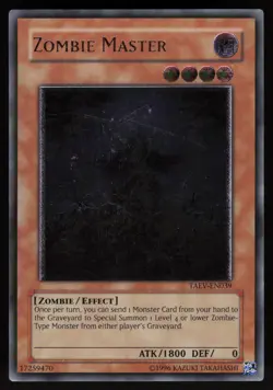 Zombie Master (UTR) TAEV-EN039 Ultimate Rare EURO YU-GI-OH - Image 1