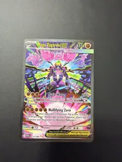 The Pokemon Company Mega Zygarde EX 120/088 Secret Rare Full Art Holo, NM - Image 1