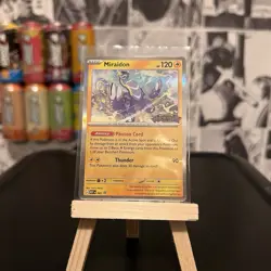 Pitch Black Pre-release Stamped Miraidon Promo Pokemon Card 082 NM Condition - Image 1