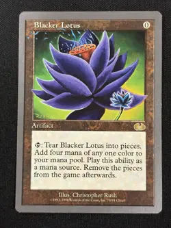 Blacker Lotus Unglued NON FOIL Magic The Gathering MTG Card - Image 1
