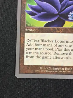 Blacker Lotus Unglued NON FOIL Magic The Gathering MTG Card - Image 5