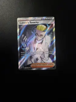 Pokemon TCG Colress's Tenacity Trainer Shrouded Fable Ultra Rare Card 087/064 - Image 1