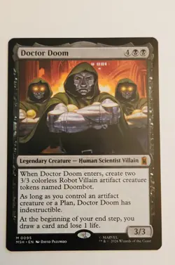 Doctor Doom Marvel Super Heroes Regular Mythic NM+ - Image 1