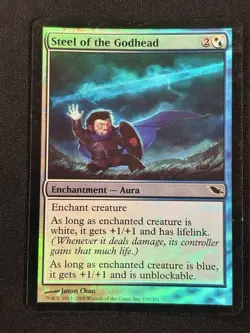 Steel of the Godhead FOIL Shadowmoor Magic The Gathering MTG Card - Image 1