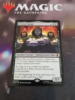 Mtg. Doctor Doom. Marvel Super Heroes. Pack Fresh - Image 1