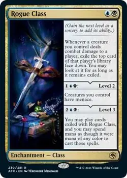 Rogue Class AFR #230 Adventures in the Forgotten Realms Magic: The Gathering LP - Image 3