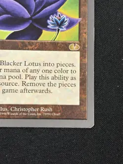 Blacker Lotus Unglued NON FOIL Magic The Gathering MTG Card - Image 4