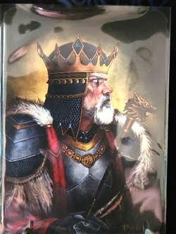 Sorcery Contested Realm Beta King of the Realm Unique NM Foil - Image 2