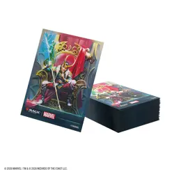 Gamegenic MTG Marvel Super Heroes Premium Art Sleeves - Loki Laufeyson - Image 3
