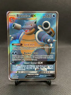 Blastoise GX SM189 SM Promos - Pokemon Card - NM - Image 1