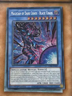 CORI-EN027 Magician of Dark Chaos - Black Chaos Secret Rare YuGiOh - Image 1