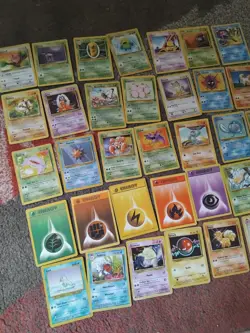 59 Pokemon vintage WOTC CARD LOT Gengar Dragonite Raichu Fossil MP/HP condition - Image 4