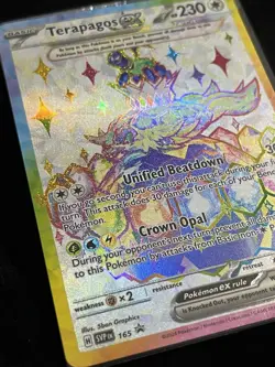 Pokemon *SEALED* Terapagos ex 165 Sv: Scarlet & Violet Promo Cards Holo Stellar - Image 2