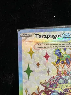 Pokemon *SEALED* Terapagos ex 165 Sv: Scarlet & Violet Promo Cards Holo Stellar - Image 4