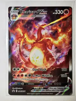Pokemon TCG Charizard VMAX SWSH261 SWSH: Sword & Shield Promo Cards Holo NM - Image 1