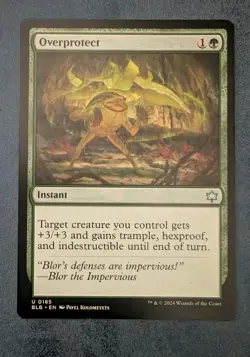 MTG Bloomburrow Uncommon OVERPROTECT NM - Image 1