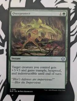 MTG Bloomburrow Uncommon OVERPROTECT NM - Image 2