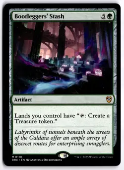 Bootleggers' Stash NM DRC Commander: Aetherdrift MTG - Image 1