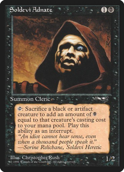 MTG - Soldevi Adnate - Alliances - Magic the Gathering - Image 1