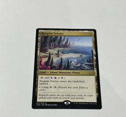 1x Raugrin Triome NM Ikoria: Lair of Behemoths IKO Magic the Gathering MTG - Image 1