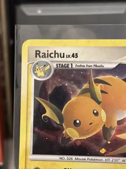 Pokemon Raichu holo Rare 8/100 Stormfront 2008 LP-MP - Image 2
