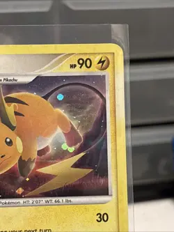 Pokemon Raichu holo Rare 8/100 Stormfront 2008 LP-MP - Image 3