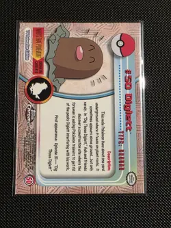 Topps Chrome Pokemon Diglett Holo - Image 2