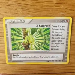 X ACCURACY 7/8 POKEMON CARD (TRADING FOGURE GAME SET) - Image 2