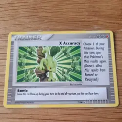 X ACCURACY 7/8 POKEMON CARD (TRADING FOGURE GAME SET) - Image 3