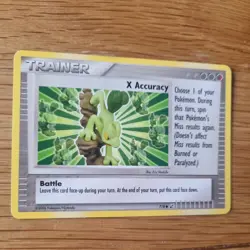 X ACCURACY 7/8 POKEMON CARD (TRADING FOGURE GAME SET) - Image 4