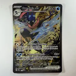 Greninja ex 132 Black Star Promo Card (SVP) 2024 Pokemon TCG Scarlet & Violet NM - Image 1