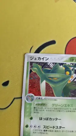 Pokemon Japanese Sceptile Meiji Chocolate (June 2005) Promo 063/PCG-P HP - Image 4