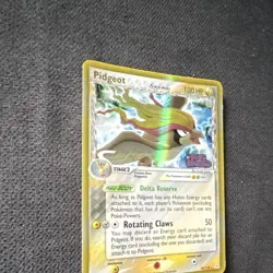 Pokemon TCG Pidgeot 14/110 EX Holon Phantoms Reverse Holo Rare English 100 HP - Image 3