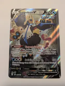 Pokemon TCG Empoleon v Alternative Art Holo Ultra Rare Card Battle Styles - Image 3