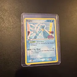 Pokemon Regice 27/110 EX Holon Phantoms Reverse Holo STAMPED Rare NM - Image 1